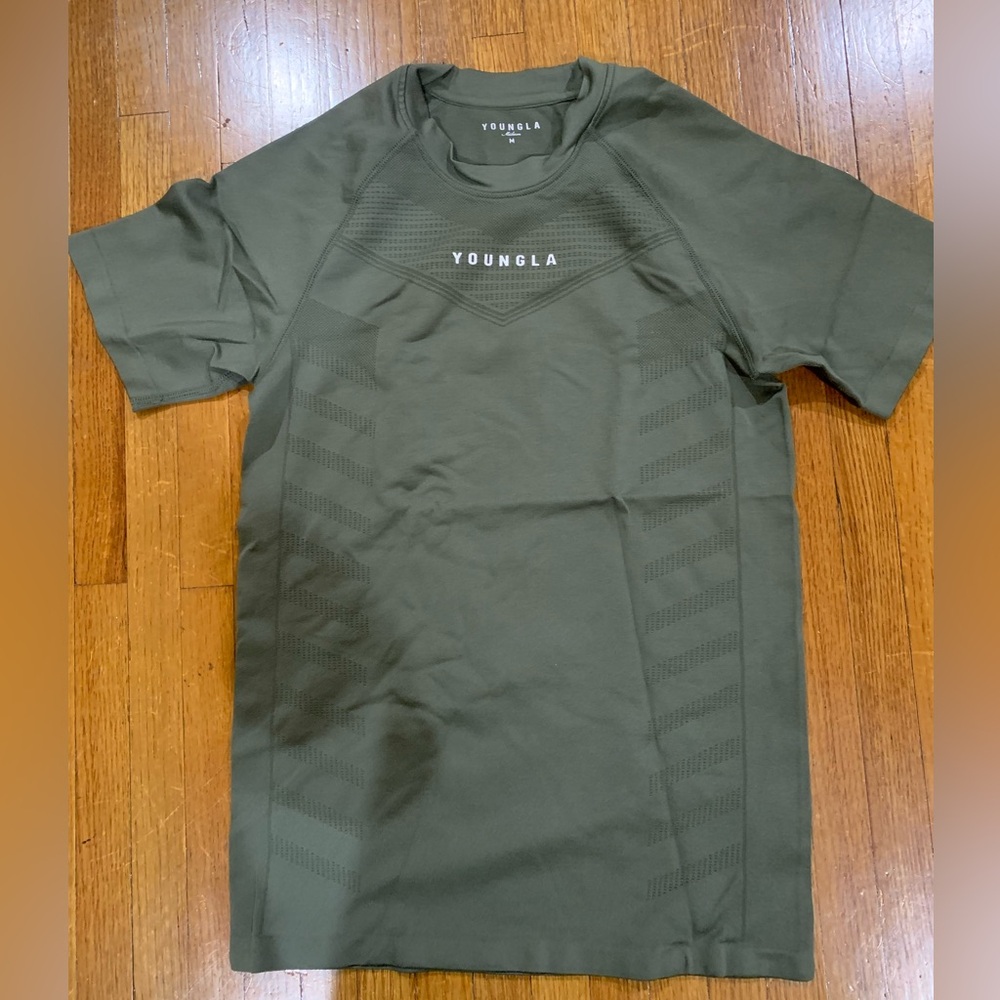Youngla supervillian compression - forest green